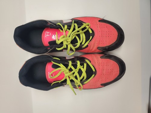Under Armour Damen Stollen Größe 11 gebrauchte Farben: pink, limette, schwarz - Bild 4 von 10