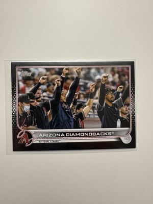 2022 topps series 1 black parallel Arizona Diamondbacks  10/71