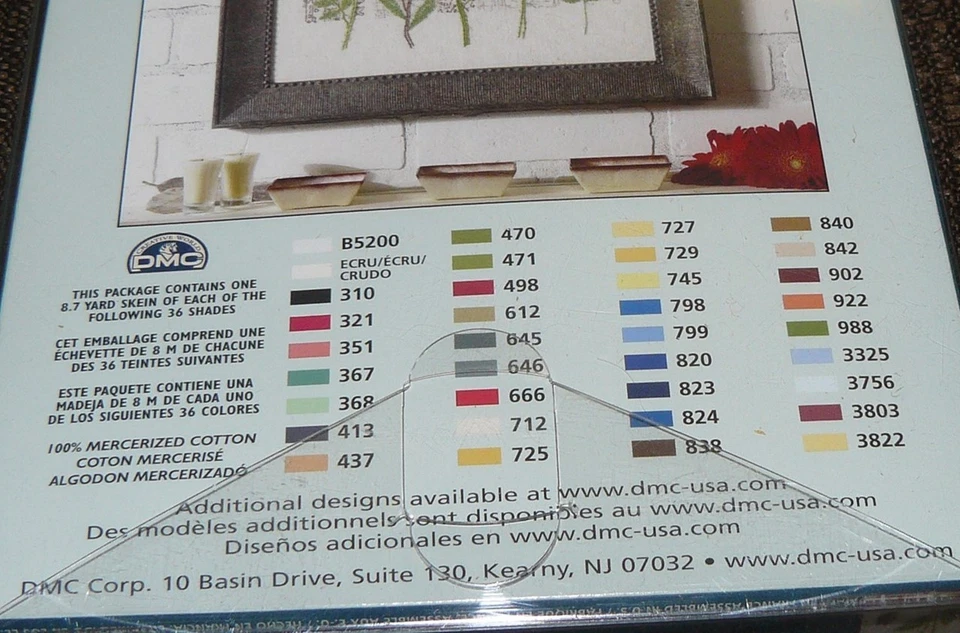 DMC Home Decor Embroidery Floss Thread Collector's Edition 36 Skeins NEW - Image 2 of 2