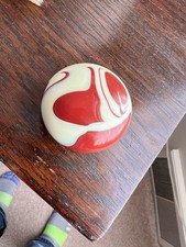 Antique Gear Shift Suicide Knob Akro Agate Uranium And Ox Blood Beautiful Item