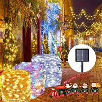 Solar-Lichterkette 30M 300 Leds Wasserdicht AußEn Garten Party