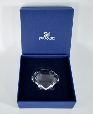 SWAROVSKI SCS KRISTALLGLAS MUSCHELSCHALE JAKOBSMUSCHEL - VERPACKT