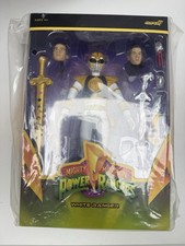 Super7 ULTIMATES  Mighty Morphin Power Rangers White Ranger - 7  Power Rang