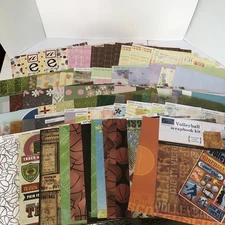 Scrapbook 12x12 Paper: Sei/Heidi Grace Designs/K&C/SandyLoin/Sarah Milne/Vellum