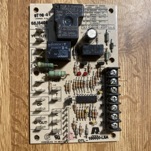 Lennox Control Board 9708-01 68J8401