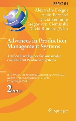 Dolgui - Advances in Production Management Systems. Artificial Intelli - X555z