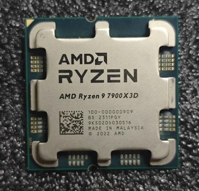 AMD Ryzen 9 7900X3D AM5 CPU Processor R9 7900X3D 4.4GHz 12-Core 24-Thread 128MB