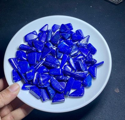 500 Gm Lapis Lazuli Tumbled Crystals Having Perfect Colour And Lustre _Afg.