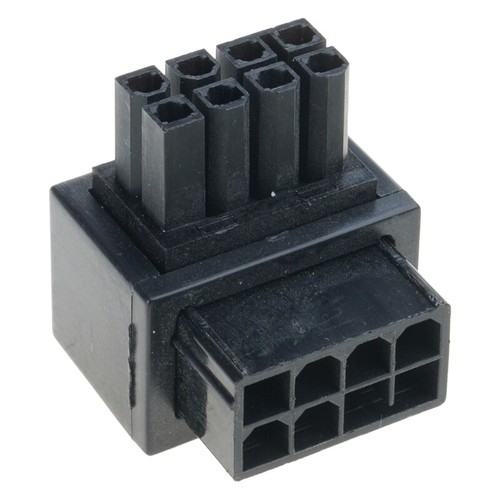 8PIN Power Adapter 90 Degree GPU Connector for Desktop Computers Graphics - Zdjęcie 2 z 10