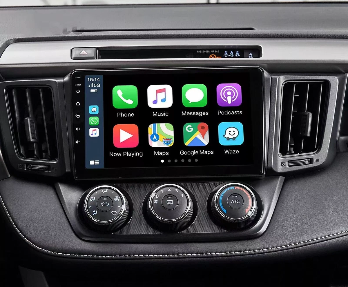 For Toyota RAV4 2013-2018 Apple Carplay Car Stereo Radio GPS 10.1
