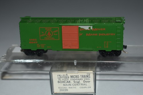 N Scale Kadee 20220 Main Central 40' Single Door Boxcar 8247 C51362 | eBay