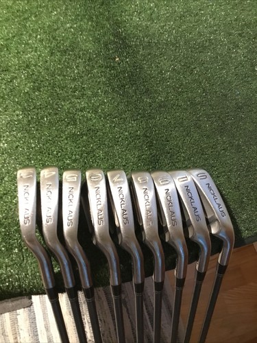 Nicklaus The Bear Offset N1 Irons Set (3-PW-SW) Aldila Graphite Shafts 80-94mph - Picture 2 of 11