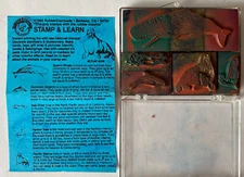 Rubber Stamps Sea Mammals Stamp Set 95165 Vintage STAMP& LEARN RUBBER STAMPEDE