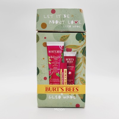 Burt's Bees x Cleo Wade Limited Edition ''Let it be about Love'' Merry Melon Set