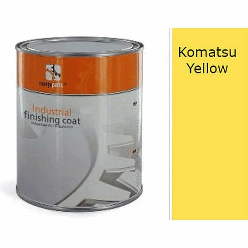 KOMATSU PAINT NEW YELLOW GALLON SY59345GAL eBay