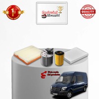 Set Service 4 Filter Mercedes Sprinter Ii 314 D 105KW 143CV Von 2016->