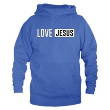 Love Jesus Christian Religious God Bible Church Jesus Christ Hoodie
