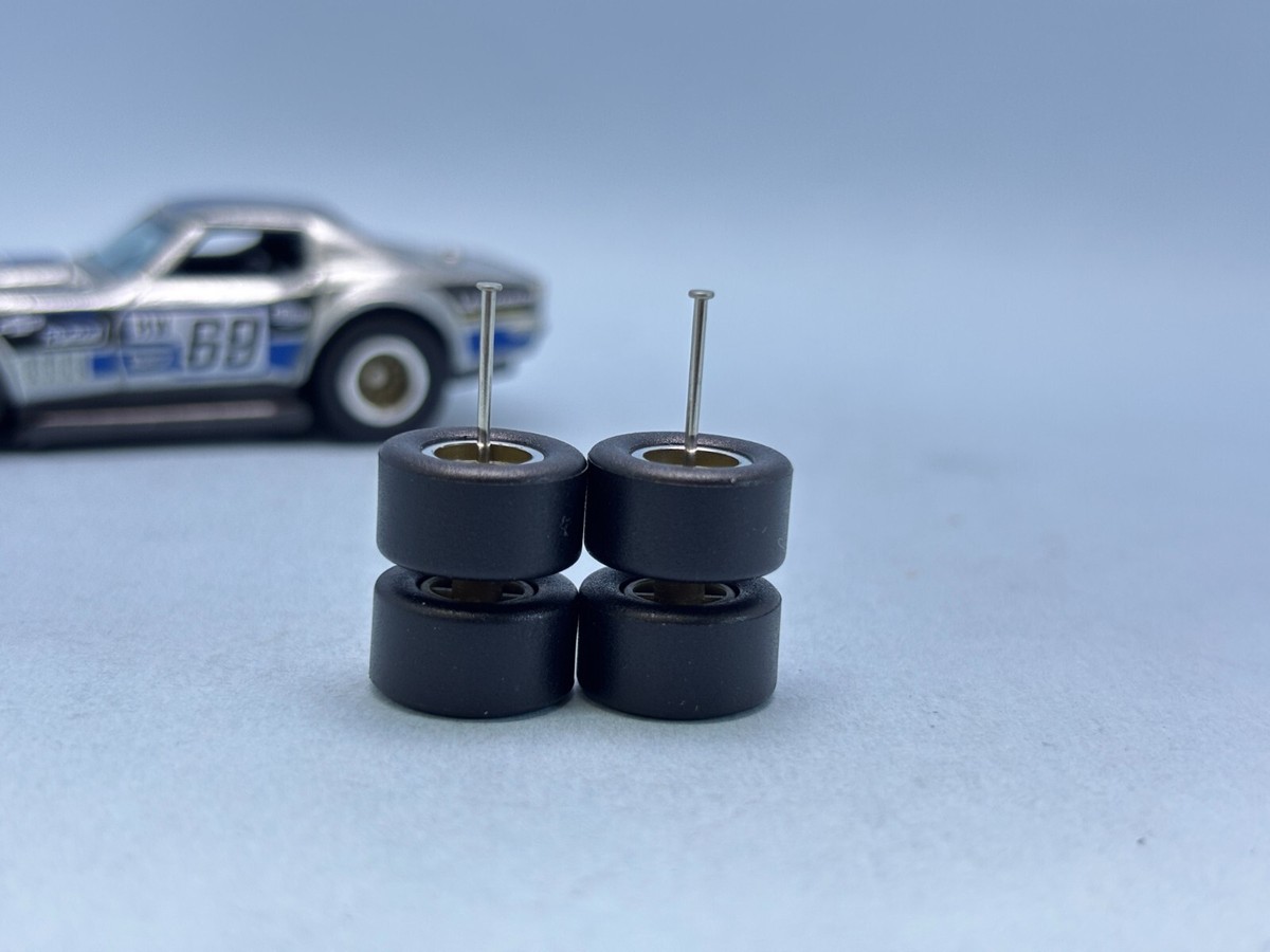 R507 Hotwheels 1/64 Real Riders # Wire Spoke 12mm ,Medium Rubber