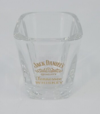 Jack Daniel s Quality Tennessee Whiskey Shot Glass Barware Square 