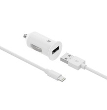Just Wireless Car Charger USB A Cable 4 Ft 12 Watt