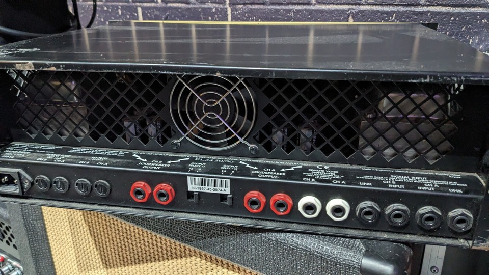 Marshall El34 50/50 Dual Monoblock Power Amplifier eBay