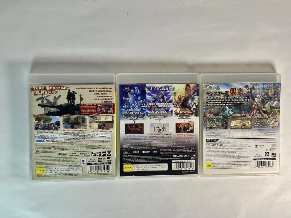 Lot3 PS3 Valkyria Chronicles & Kingdom Heats Mix HD & Dragon Quest Hetoes -Japan - Image 3 of 4