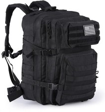 Military Tactical Backpack 45L Large Army 3 Days Assault Pack Molle Bag Backpack