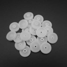 20Pcs Pulley Gear Model Motor Wheels Dia.18mm Shaft Aperture 2mm 1.95MM H. 5MM