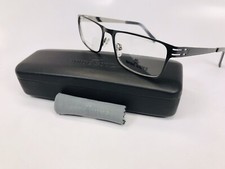 New Wide Guyz Black BOSS Eyeglasses 58/18/150...