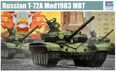 Trumpeter 1 35th Scale Russian T 72a Mod 19 Mbt Main Battle Tank Ebay