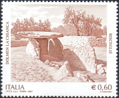 2007 Italy Republic Dolmen La Chianca MNH