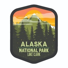 Lake Clark National Park Sticker Alaska National Park Decal