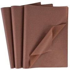 120 Sheets Tissue Paper Bulk 14x20 Inch Brown Gift Wrapping Paper for Wedding...