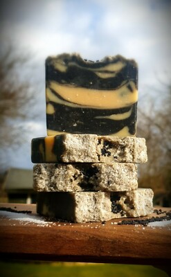 All Natural Detox Schwarzkümmel Aktivkohle Gesicht, Körper, Haar Shampoo Bar-85g