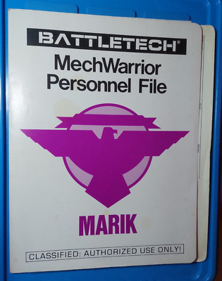 Battletech - MechWarrior Personnel File- Marik - Englische Ausgabe