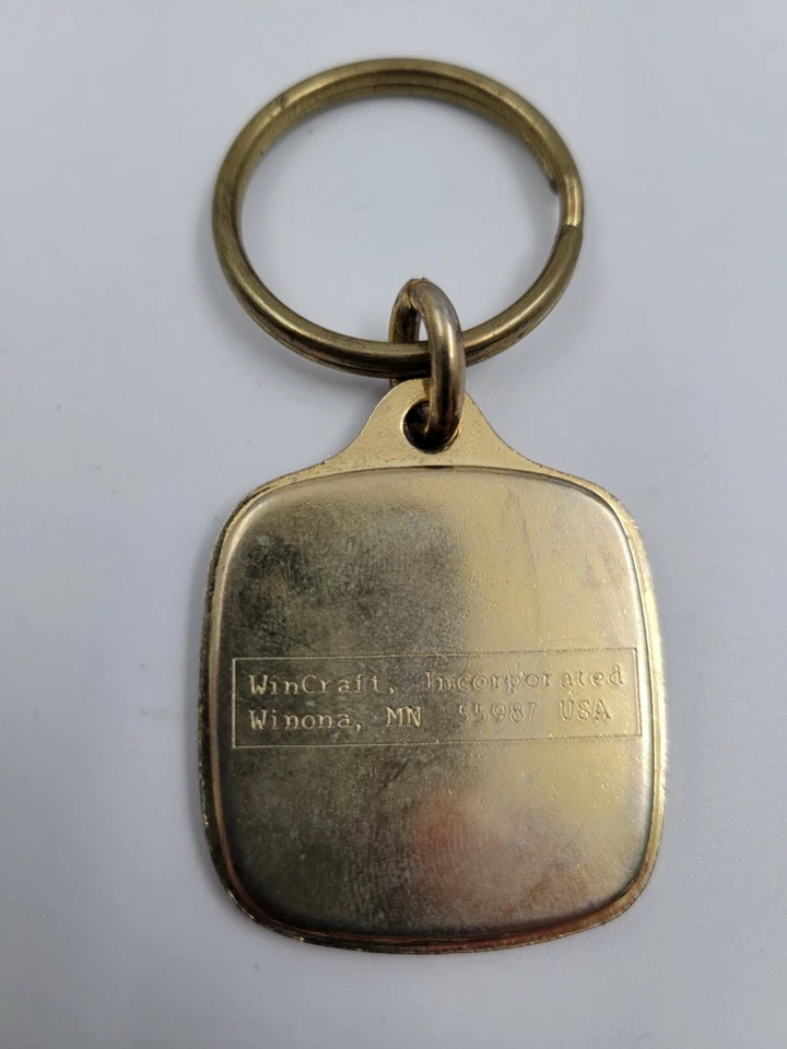 Keychain Ohio State Buckeyes OSU Retro Logo Metal Enamel NOS WinCraft NCAA  - Image 3 of 4