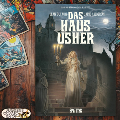 Das Haus Usher (Graphic Novel) Splitter Verlag - Comic - Horror - Mystery - NEU