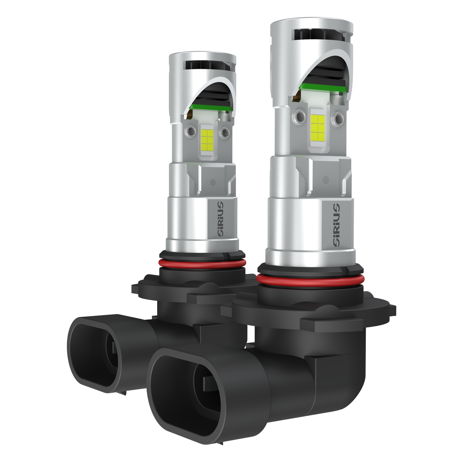 LAMPADE SIRIUS KIT 2 PEZZI COPPIA HEADLIGHT LED SIRIUS HB3 12V 6500K CON VENTOLA