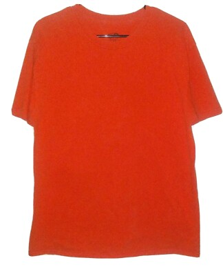 #ad Men#x27;s Orange T shirt. Large Sized. Champion $10.75