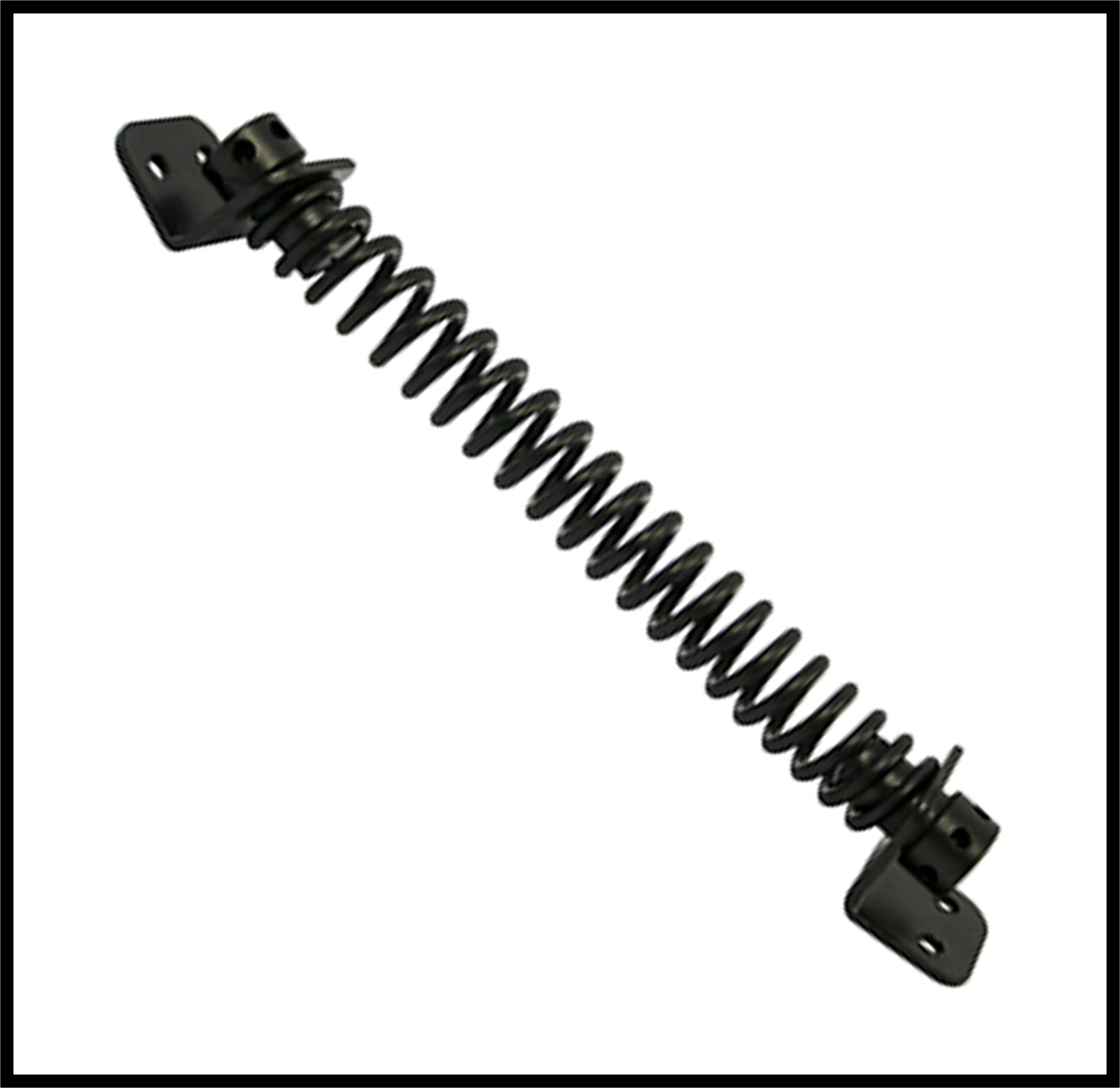 8" & 10" Gate Spring Closer Automatic Adjustable Shed Door Garden Black