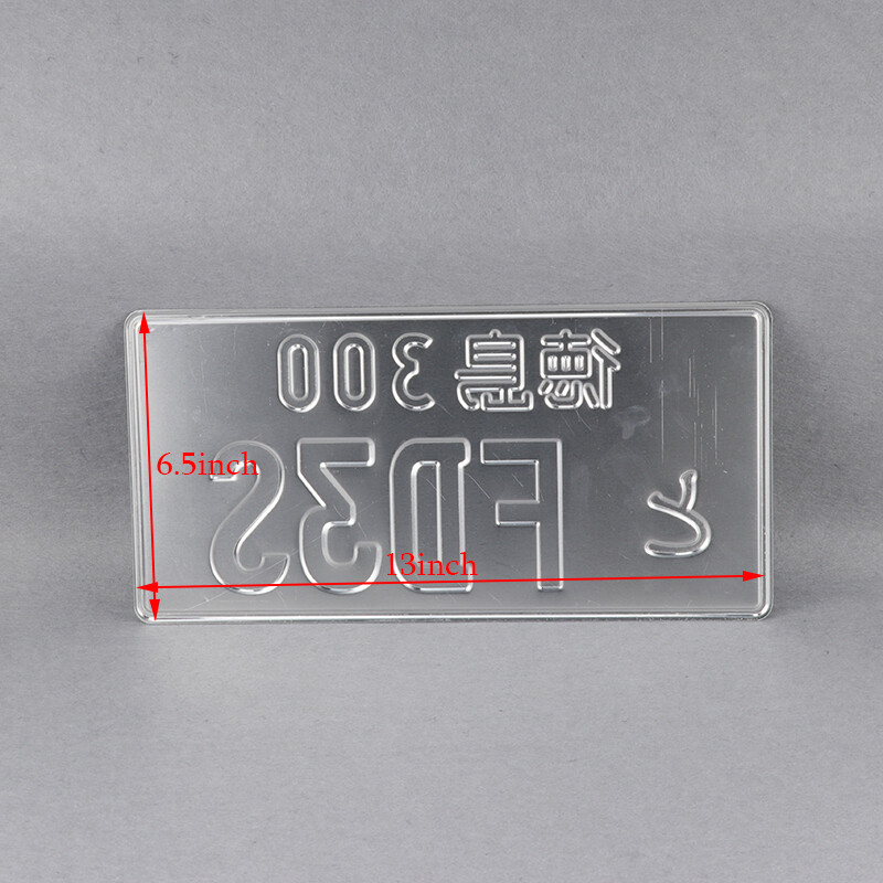 1pcs Z32 jdm Style Aluminum Japanese License Plate Tag for