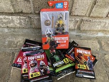 Fortnite *SKULL *MAGNUS* Viking Warrior Figure PLUS PANINI PACK Battle Royale