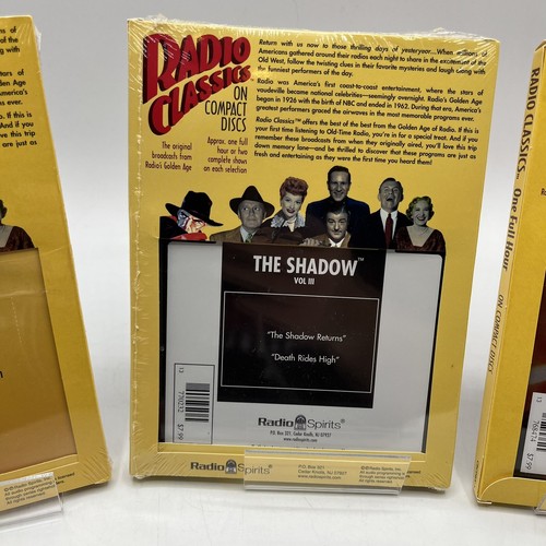 3 Radio Classics on CD The Shadow Volume 3, War of the Worlds, Cassidy etc - Picture 12 of 12