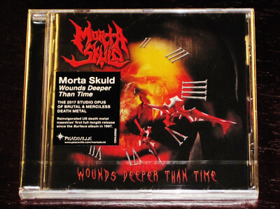Morta Skuld: Wounds Deeper Than Time CD 2017 Peaceville EU CDVILED933 JC NEW