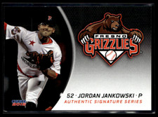 Jordan Jankowski 2015 Fresno Grizzlies Team Set