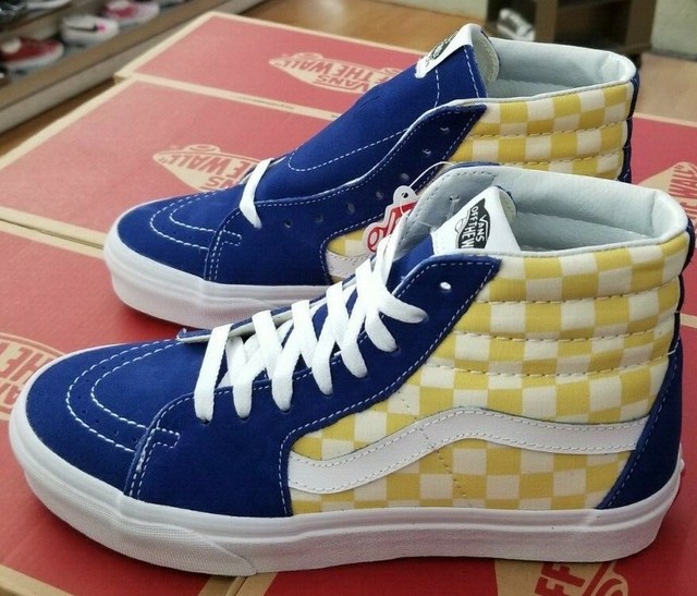 vans sk8 hi yellow