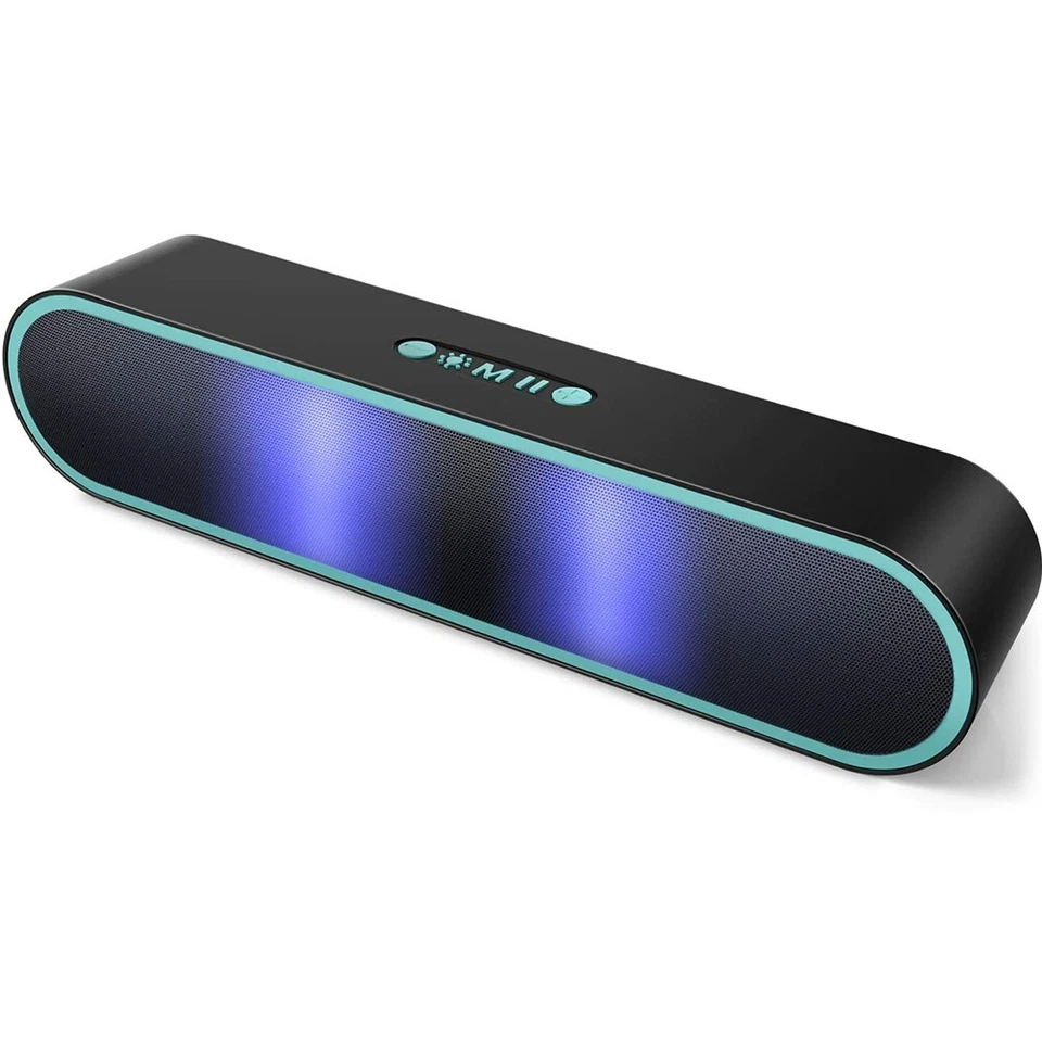 Stereo Bluetooth Speaker | Portable Rechargeable Wireless with Subwoofer Outdoor - Image 2 of 4
