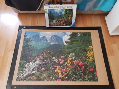 Ravensburger Puzzle 1500 Teile Blick Auf Die Dolomiten – Für Erwachsene, Maße 80x60 Cm
