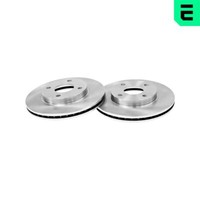 Optimal 2X Bremsscheibe Vorne Ø258 Mm InnenbelüFtet FüR Ford Fiesta V Jh_ Jd_