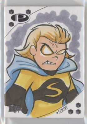 2017 Marvel Premier Sketch Card Sentry Ropp